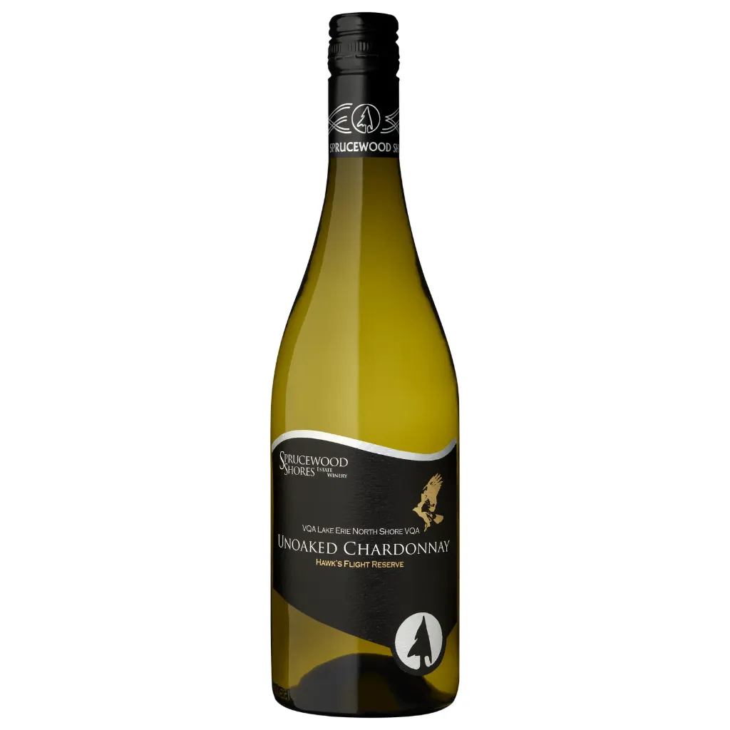 Unoaked Chardonnay Hawks Flight Reserve