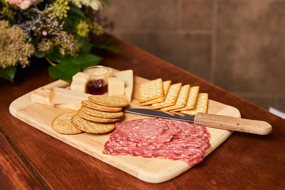 meat and cheese board